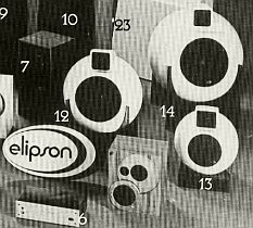 gamme de boules ELIPSON au catalogue de la marque